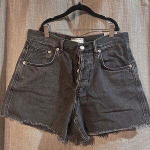 We The Free Charcoal Jean Shorts